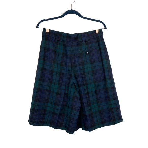 Black Watch Tartan Wool Shorts - Picture 4 of 6